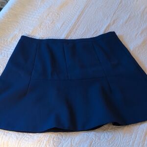 J. Crew Classic Blue Mini Skirt
